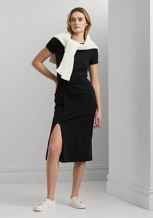Ralph Lauren Ralph Lauren Women S Jersey Twist Front Midi Dress
