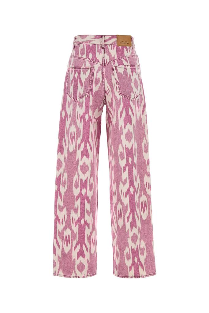 Isabel Marant Printed denim Joanny jeans