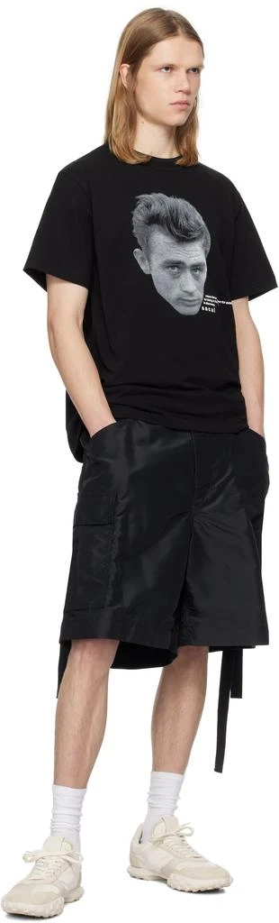 Sacai Black James Dean T-shirt 4