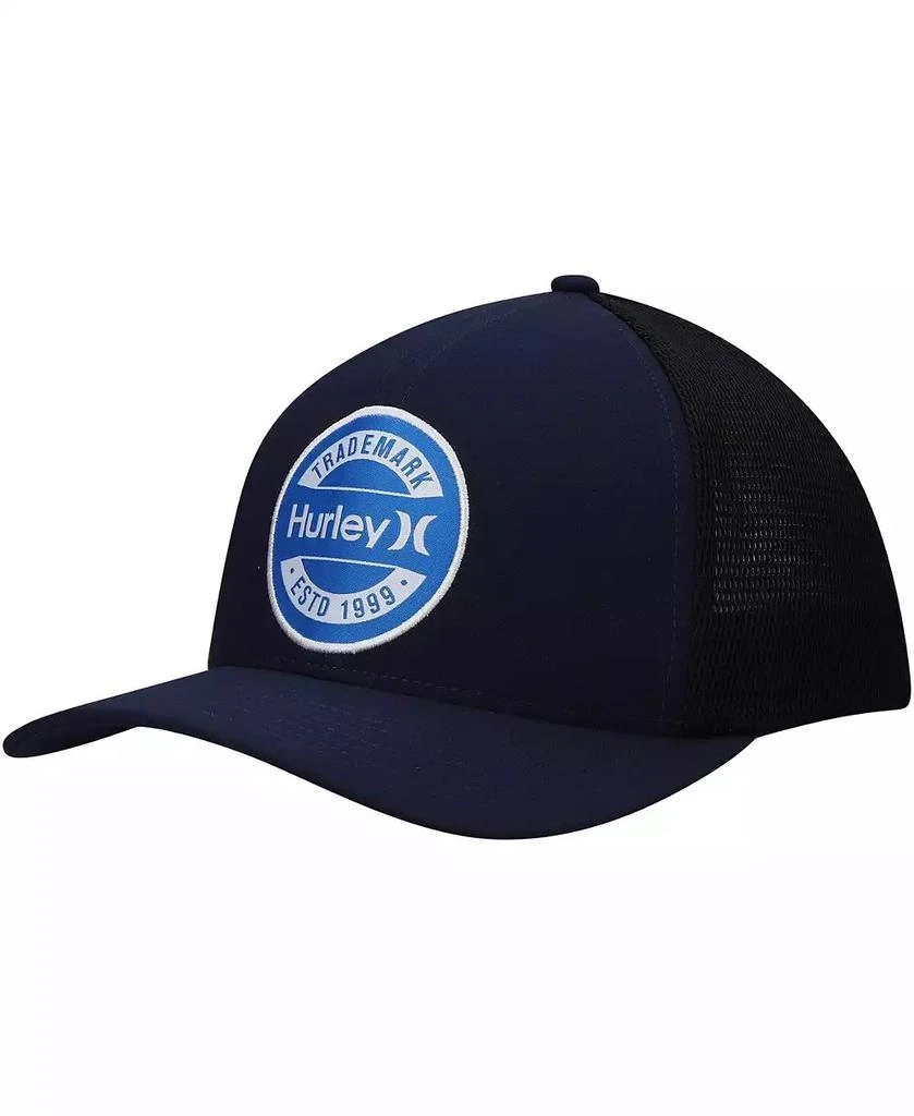 Hurley Men's Navy Charter Trucker Snapback Hat 1