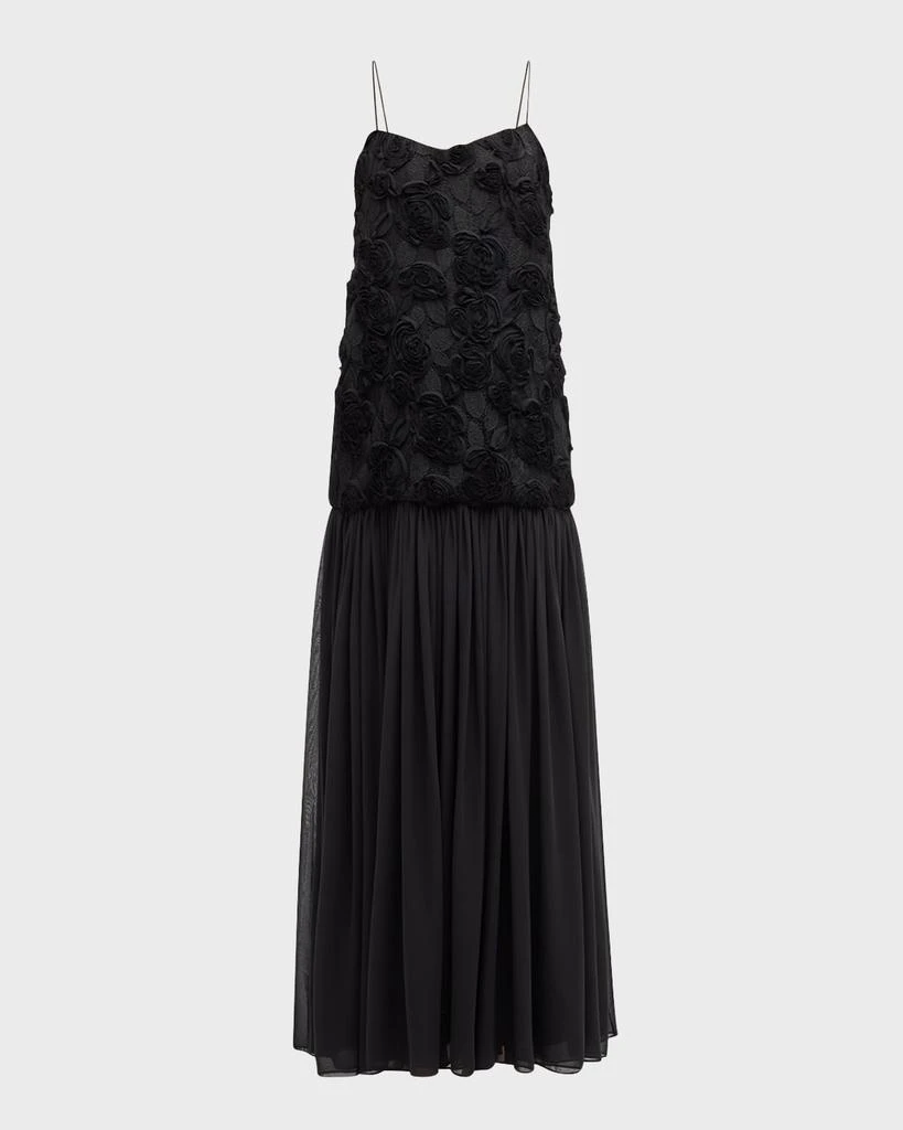Alexis Natalina Floral Applique Embroidered Maxi Dress 1