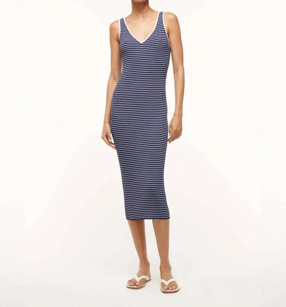 Staud Women's Dana Dress In Navy 1
