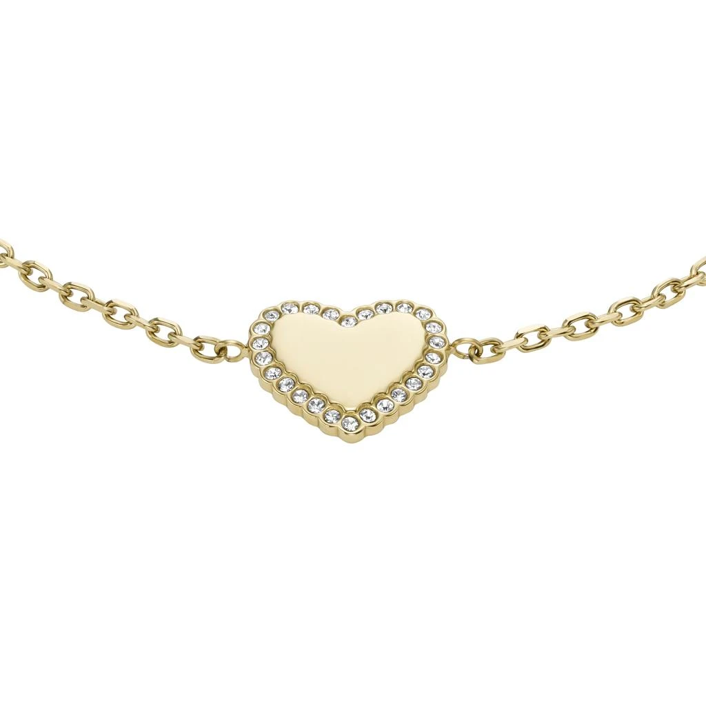 Fossil Women's Gold-Tone Stainless Steel Chain Bracelet 2