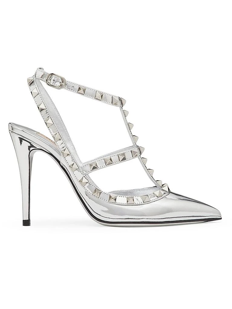 Valentino Rockstud Mirror-Effect Pumps With Matching Straps And Studs 1