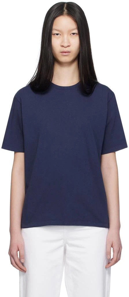 Khaite Navy 'The Mae' T-Shirt 1