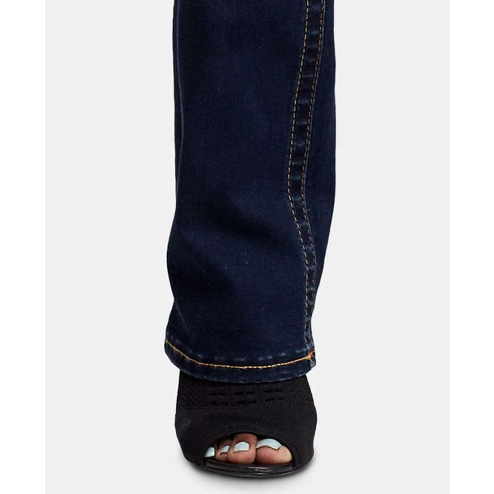 True Religion Billie Mid Rise Stretchy Straight-Leg Jeans 4