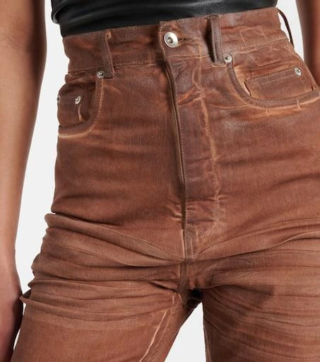 Rick Owens High-rise flared jeans 4