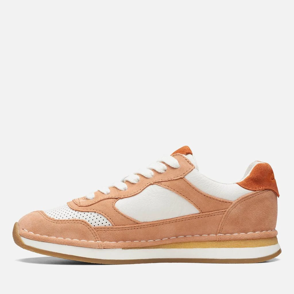 Clarks Clarks Craft Run Tor Suede and Leather Trainers 3