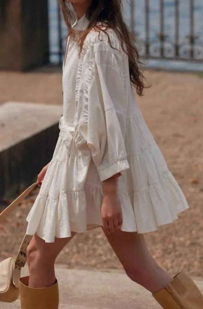Free People Free People - Ivory Belted Swing