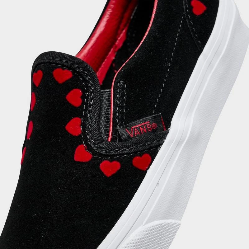 Vans Little Kids' Vans Classic Slip-On Valentine's Day  Casual Shoes 3