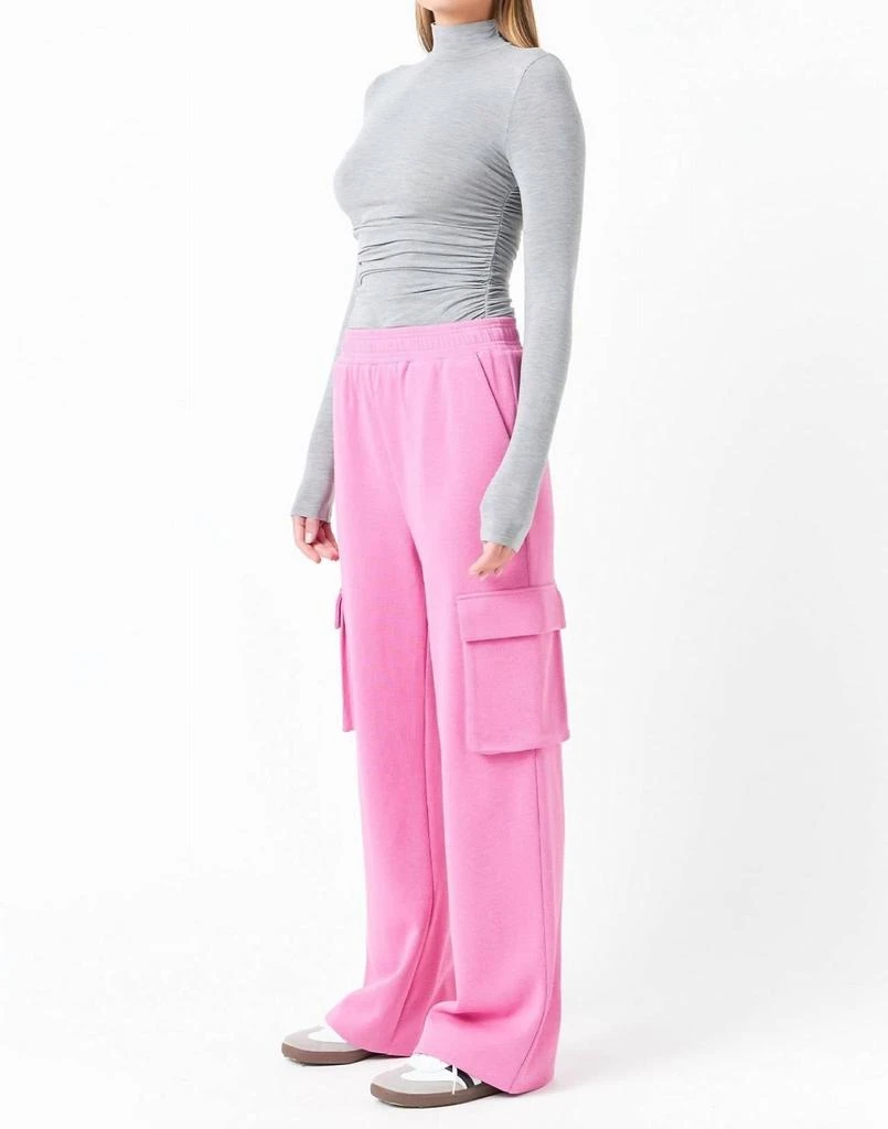 Endless Rose Endless Rose - Wide Knit Cargo Pants 2
