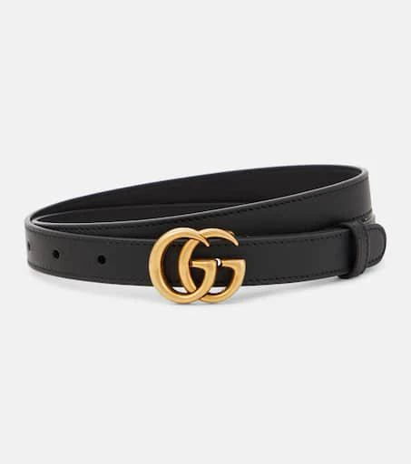 Gucci GG leather belt 1