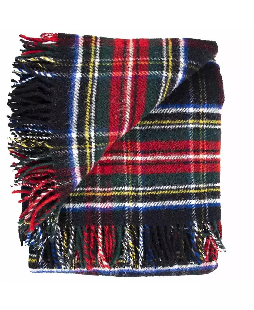 Prince of Scots Tartan Tweed Fluffy Throw, 72" x 59" 2