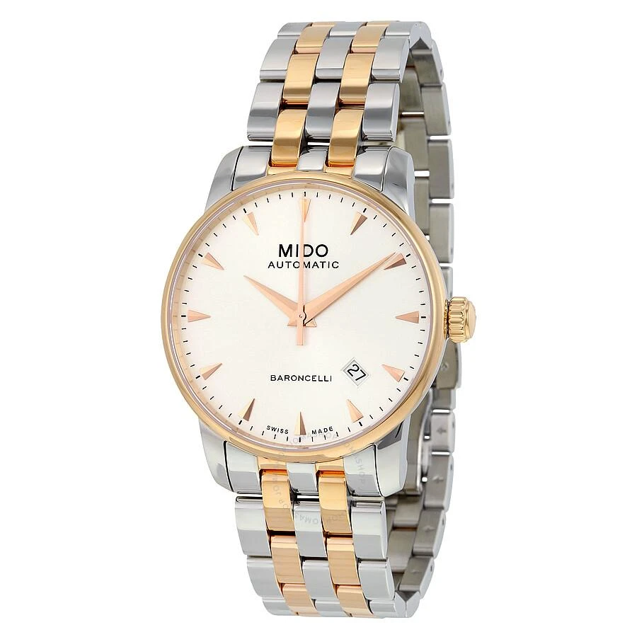 MIDO Baroncelli II Automatic Silver Dial Two-tone Men's Watch M86009111 1