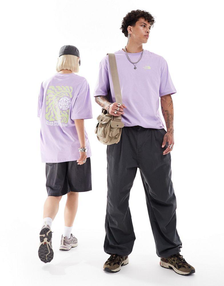 THE NORTH FACE★M EXOTIC DAYS SS TEE OVERSIZED★NF0A8EADCPT The North Face The North Face Exotic Days backprint