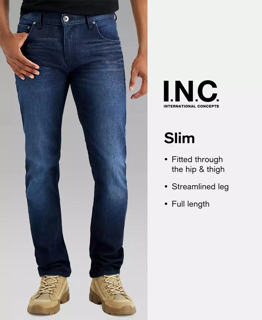 INC International Men's Slim Straight Core Jeans, Created for Macy's 3