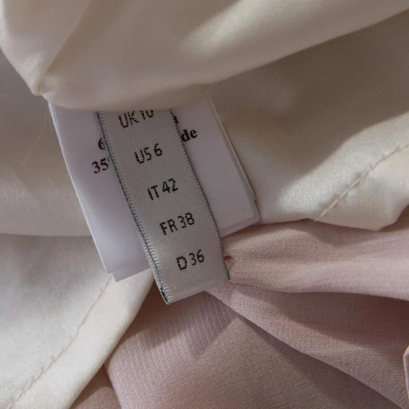 Erdem Erdem Light Pink Lace Front Bow Detail Top and Skirt Set M 7