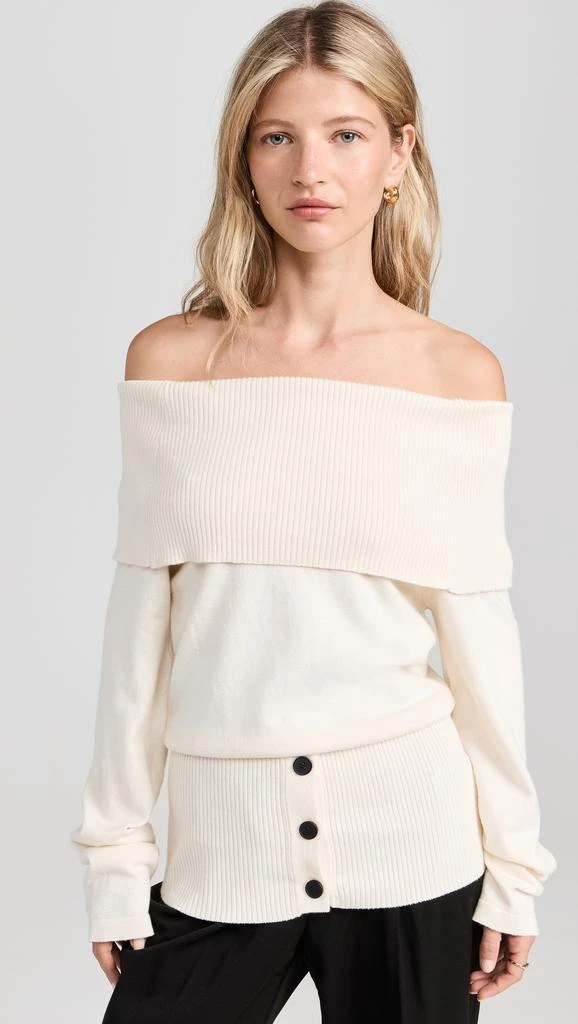 Pixie Market Louise Off The Shoulder Knit Top 6