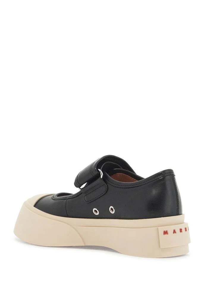 Marni pablo mary jane nappa leather sneakers 3