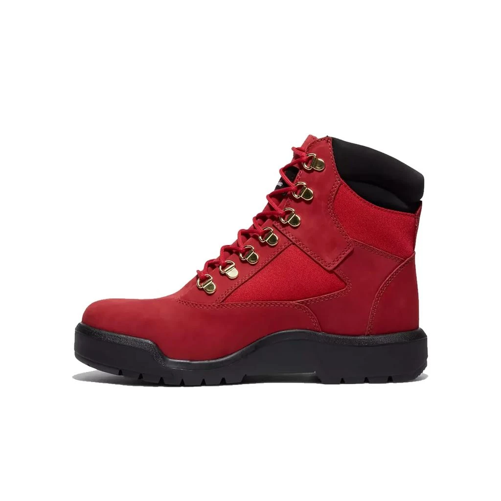 Timberland 6 Inch Waterproof Field Boot Dark Red Nubuck  TB-0A2JNW-F41 Men's 2