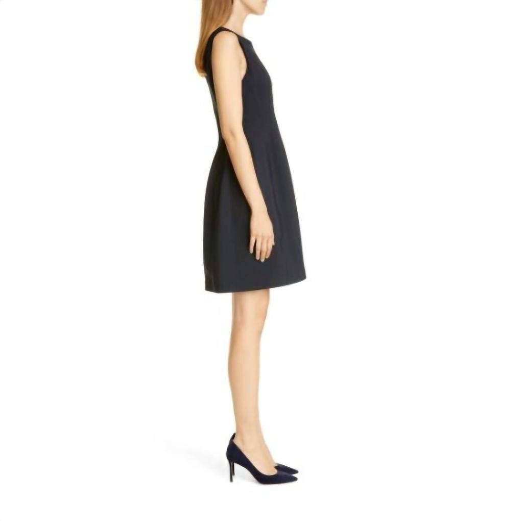 ADAM LIPPES Adam Lippes - Bonded Neoprene Above Knee A Line Dress