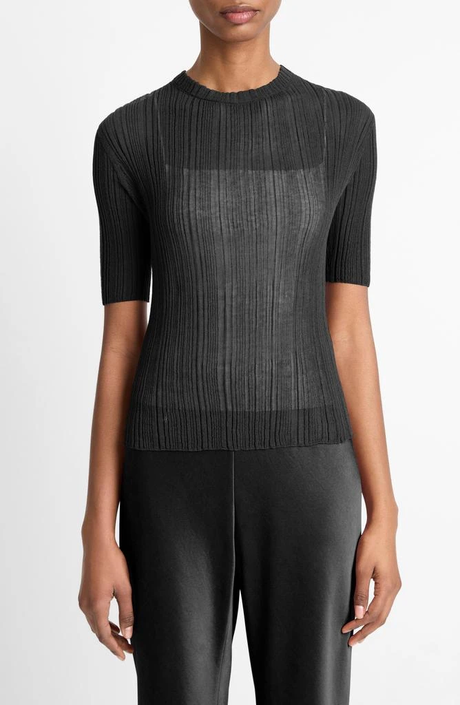 Vince Double Layer Rib Top 1