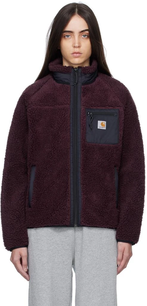 Carhartt Work In Progress Purple & Black Prentis Jacket 1