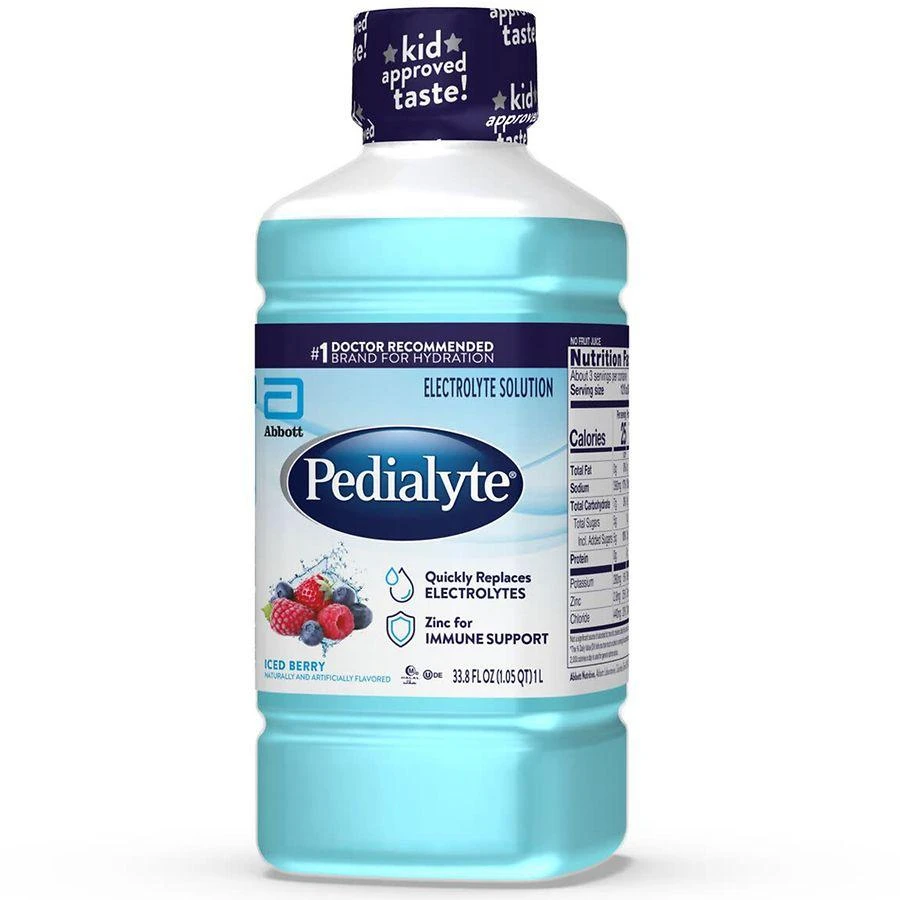 Pedialyte Electrolyte Drink Iced Berry 9