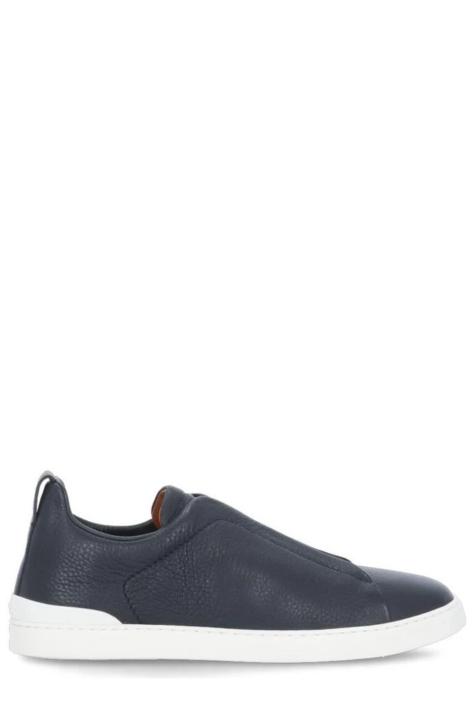 Zegna Zegna Triple Stitch Round Toe Sneakers 1
