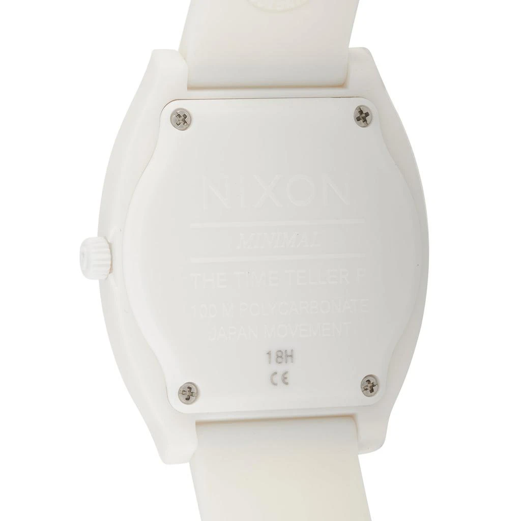 Nixon Time Teller P Corp White 40 mm Watch A1248 3009 2
