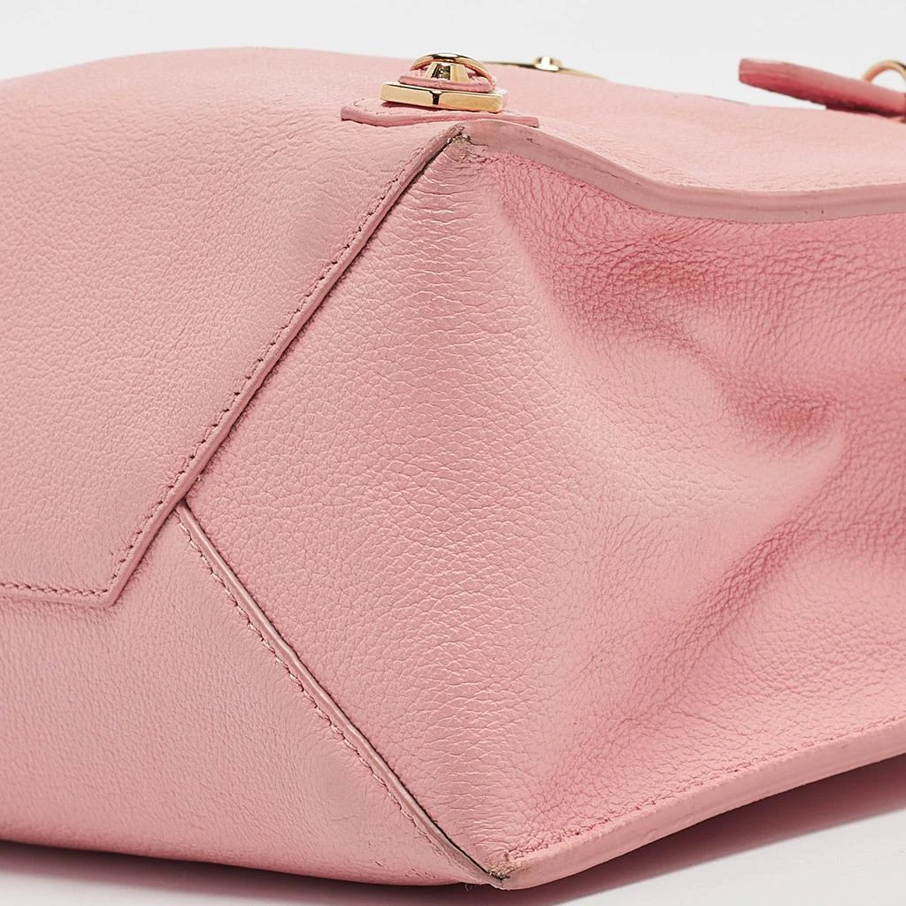 Balenciaga Balenciaga Pink Leather Mini Metallic Edge Papier A4 Tote 15