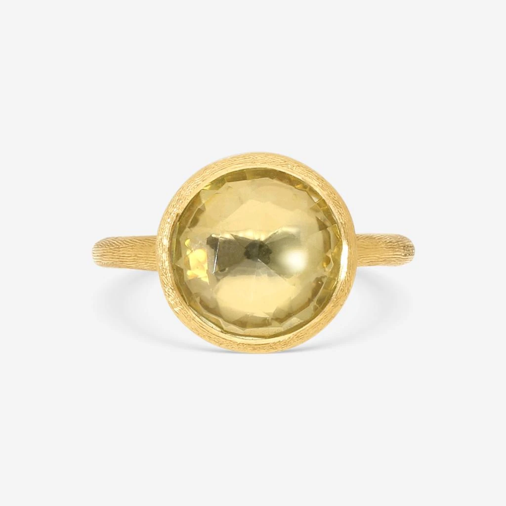 Marco Bicego Marco Bicego Jaipur 18K Yellow Gold Citrine Statement Ring Sz. 7 AB586-LC01-Y
