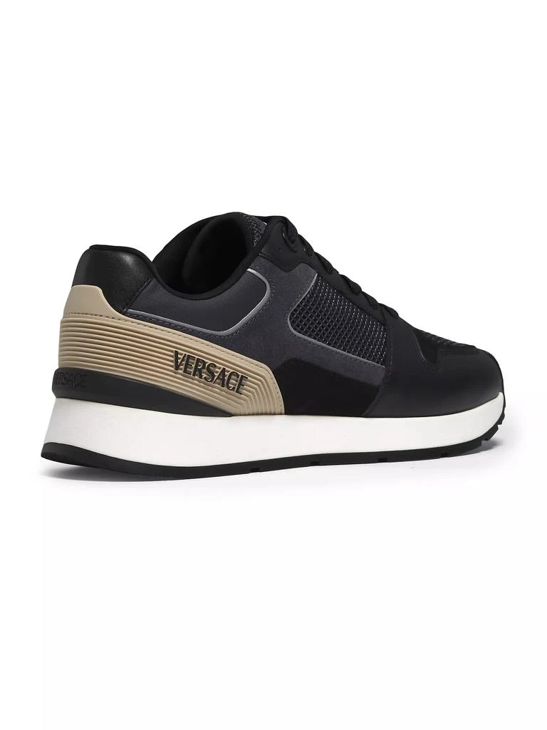 Versace Milano Runner Leather Sneakers 3