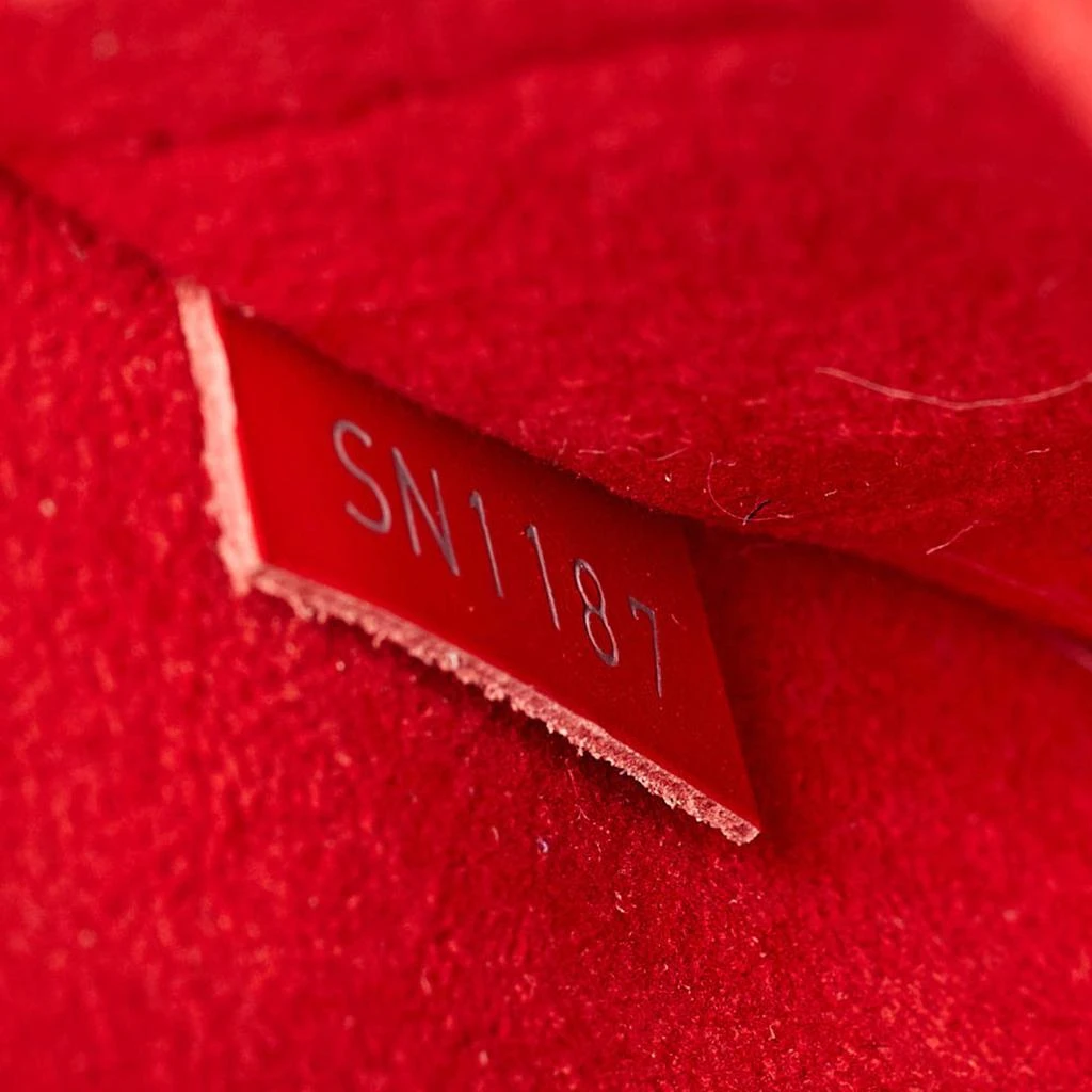 Louis Vuitton Louis Vuitton Coquelicot Epi Leather Alma BB Bag 10