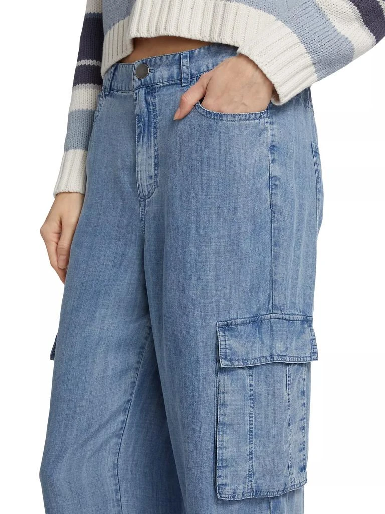 Splendid Aven Denim Cargo Pants 6