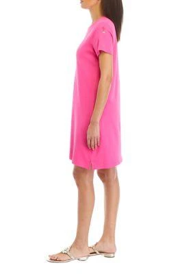 Kim Rogers® Rogers Womens Short Sleeve Crew Neck Dress 3