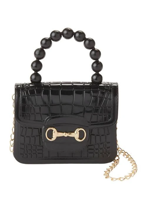 Riviera Girls Faux Snakeskin Bag