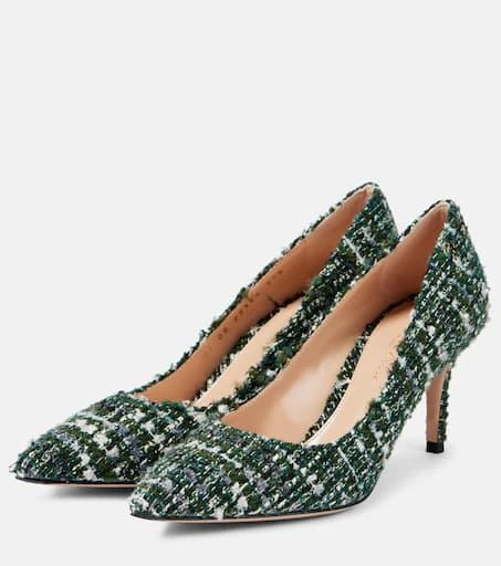 Gianvito Rossi 70 bouclé pumps 4