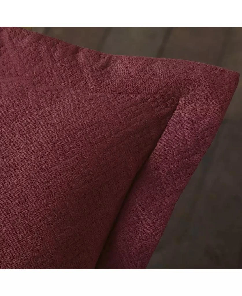 Superior CLOSEOUT! 100% Cotton Basketweave Matelasse All-Season 3-piece Coverlet Set 3