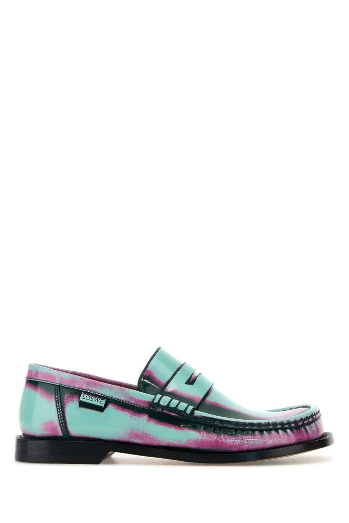 Loewe Multicolor leather Campo loafers 1