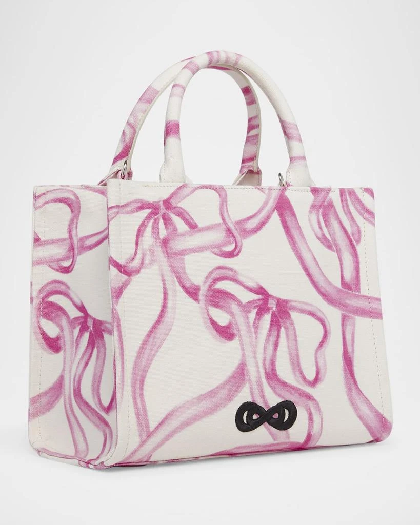 Mach & Mach Riviera Bow Canvas Tote Bag 2