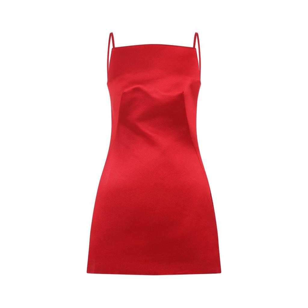 【関税込み】Givenchy レッド 4G Guipure ドレス Givenchy Red 4G Guipure Dress - Dresses & Skirts - BeyondStyle