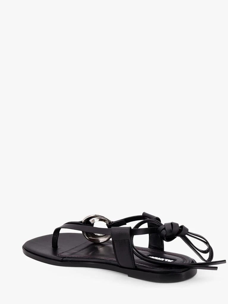 ALOHAS Morosia leather thong sandals with metal ring 3