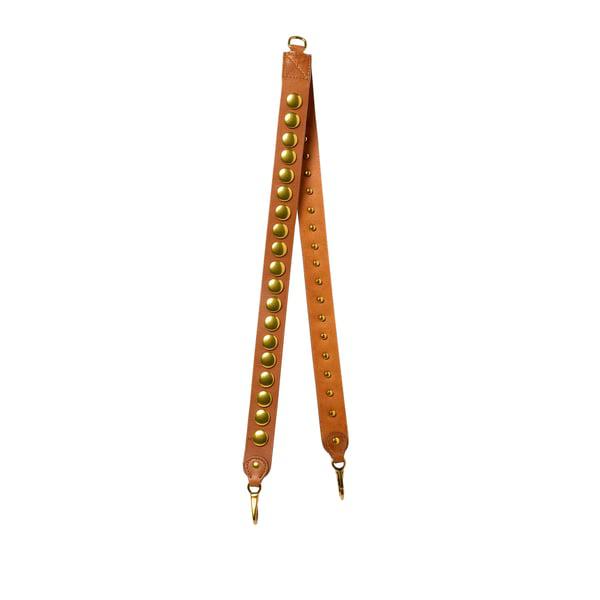 JÉRÔME DREYFUSS Studded leather shoulder strap