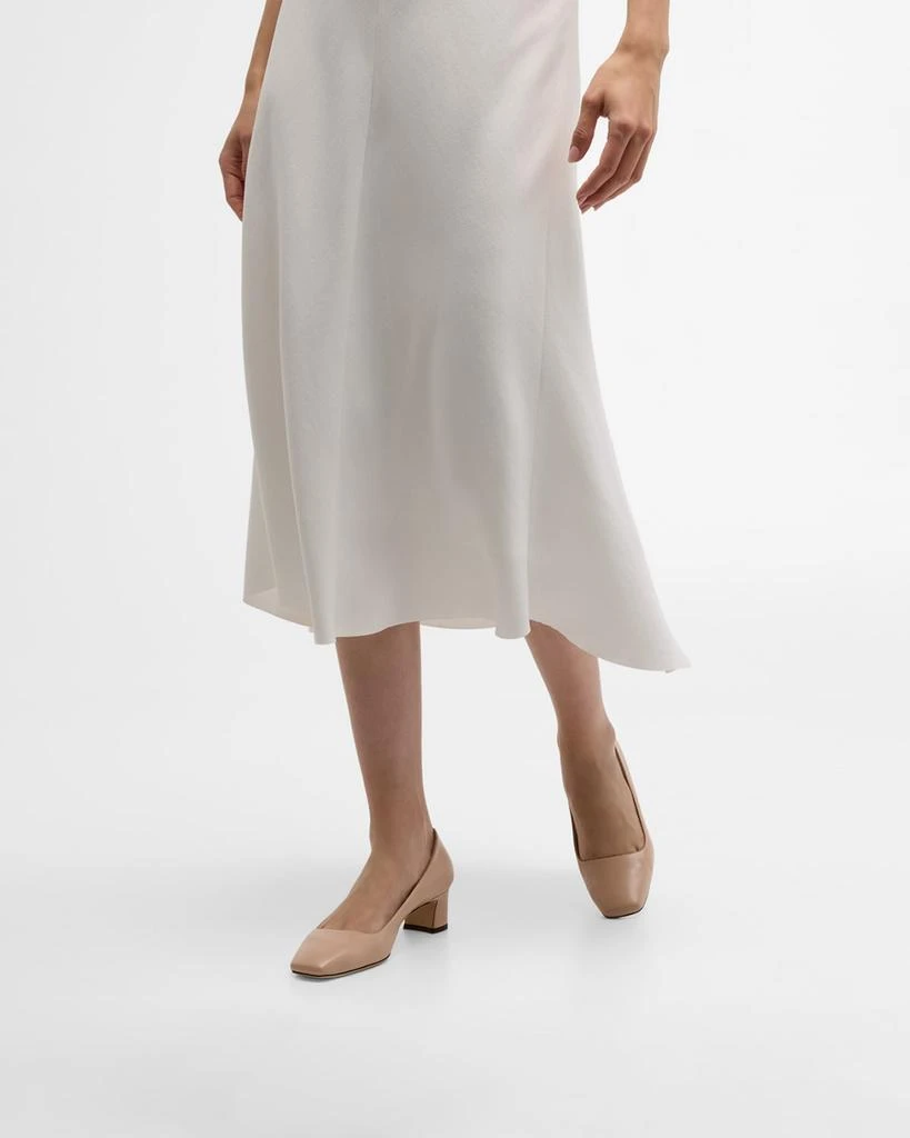 Jimmy Choo Winnie Leather Square-Toe Pumps 2
