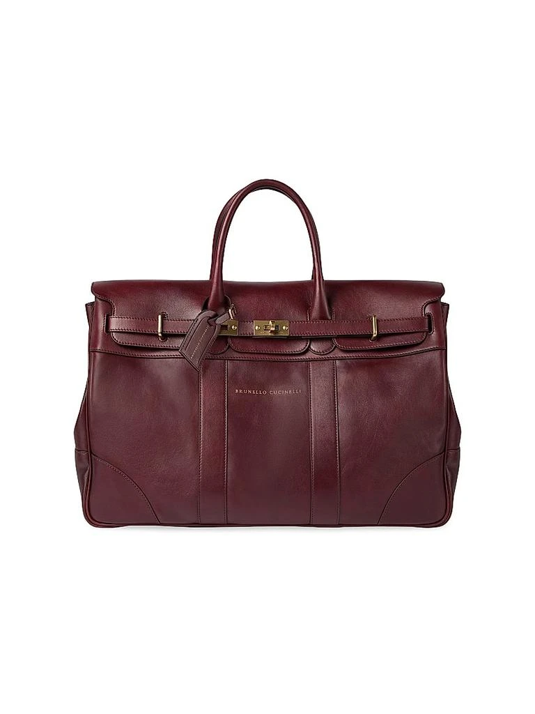 Brunello Cucinelli Calfskin Country Bag