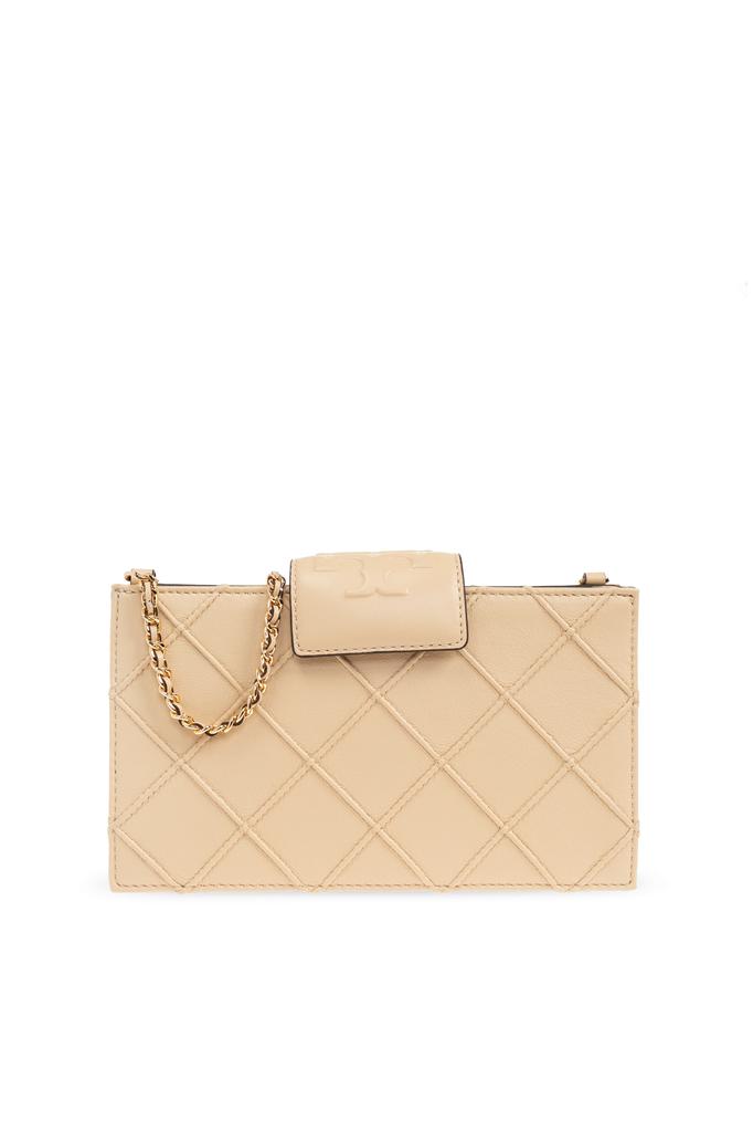 Tory Burch Tory Burch Mini Fleming Metallic Square Quilt