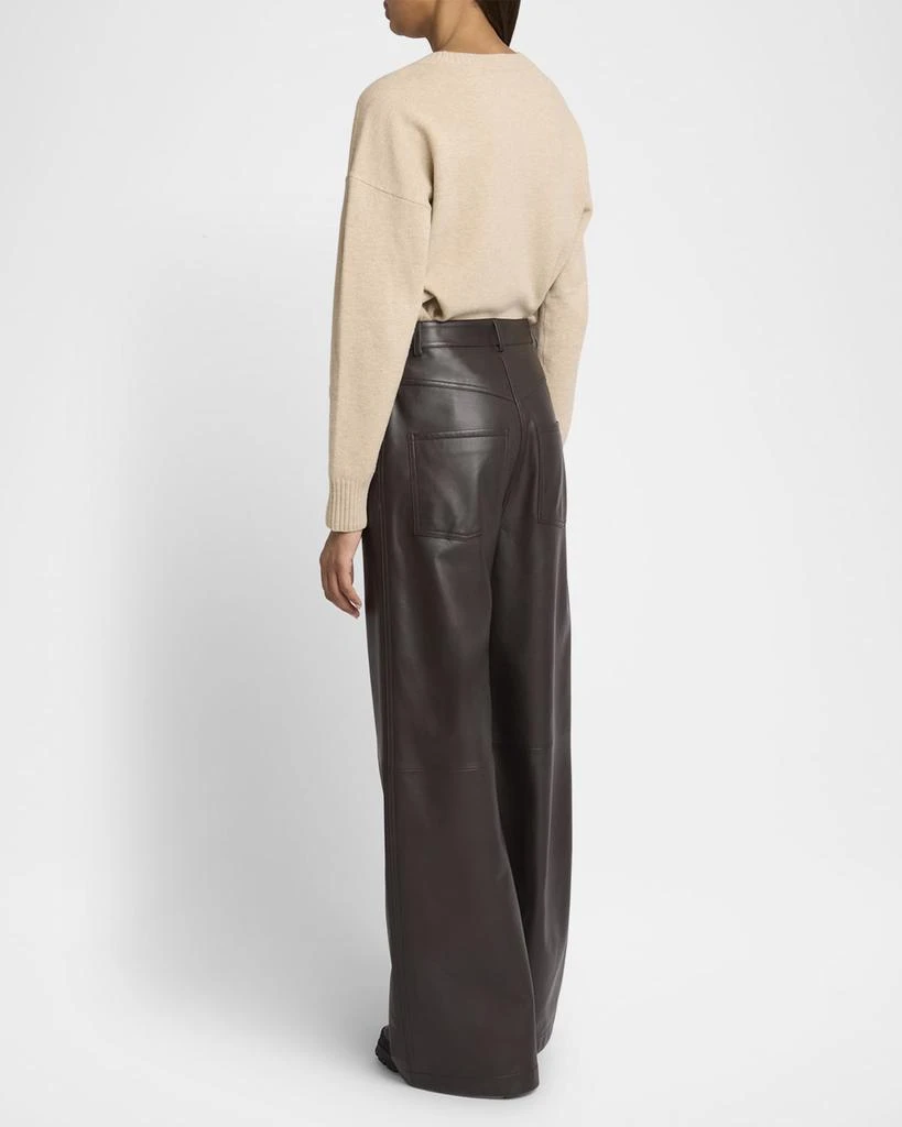 Yves Salomon Leather Pants 4