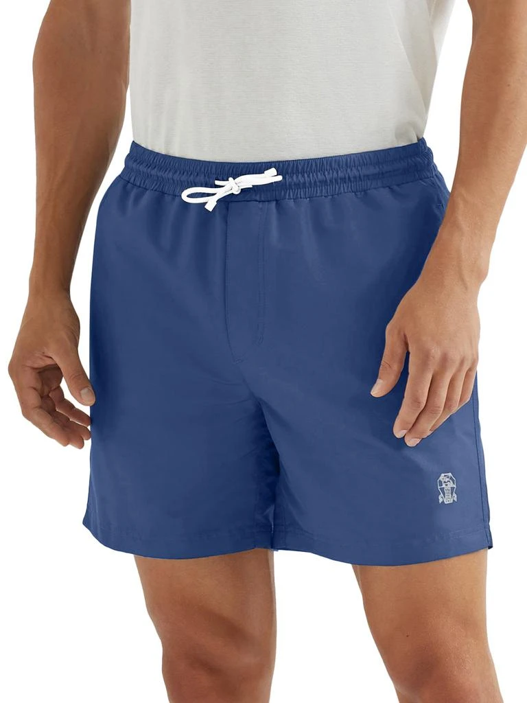 Brunello Cucinelli SWIMSUIT WITH EMBROIDERED LOGO 2