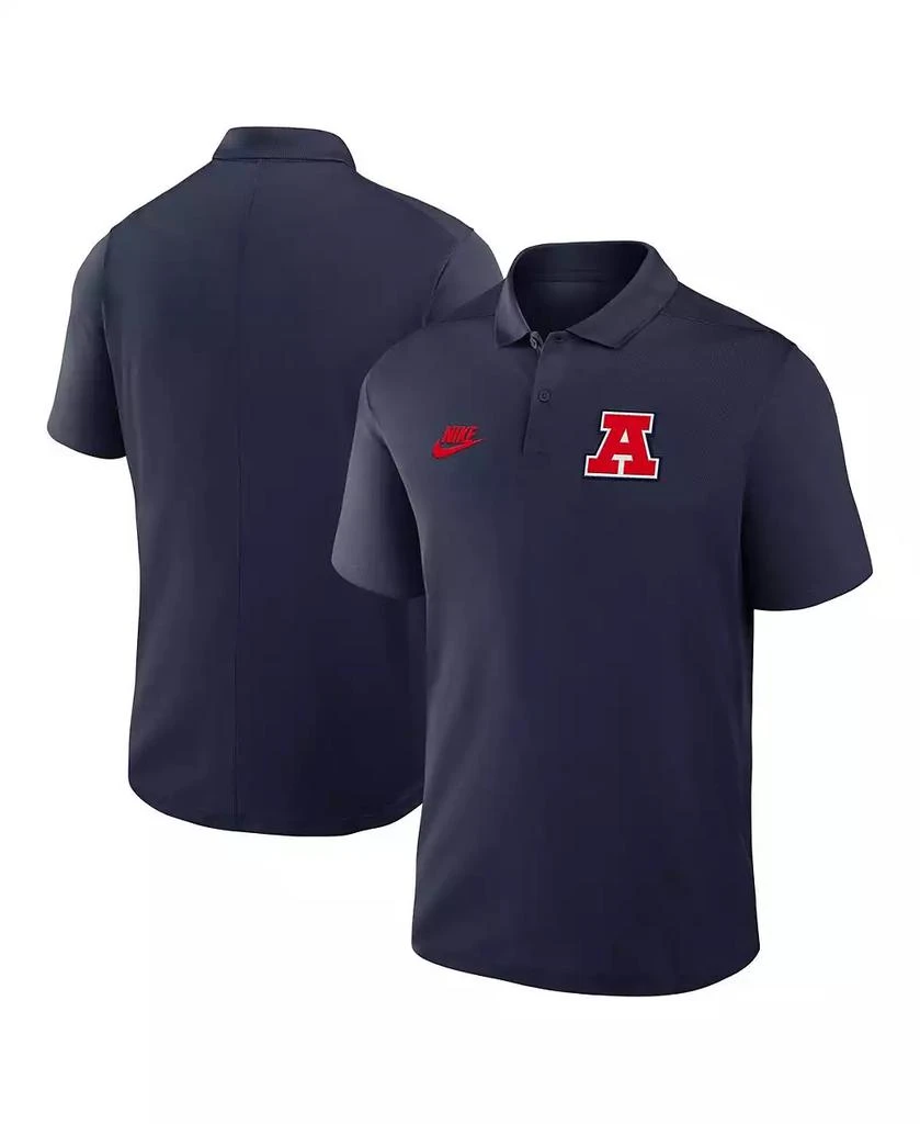 NIKE Men's Navy Arizona Wildcats Primetime Victory Legacy Vault Logo Performance Polo Shirt 1